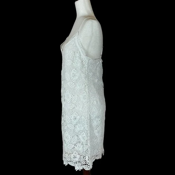 RAG & BONE ALEAH CROCHET V-NECK MINI DRESS NWT, SIZE 12